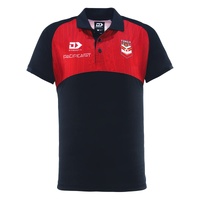 Tonga RL 2025/26 Men's Media Polo Rugby League by Dynasty