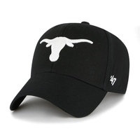 Texas Longhorns Black White Legend MVP Cap Snapback by 47 Brand