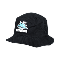 Cronulla Sharks Black Colour NRL Twill Bucket Hat Rugby League by American Needle