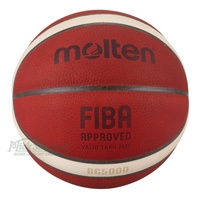 Molten B7G5000 Leather Basketball - Official Game Ball Size 7