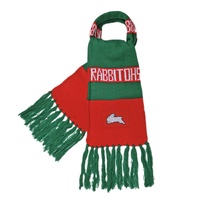 South Sydney Rabbitohs NRL Rugby League Bar Scarf By Burley Sekem