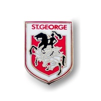 St.George Illawarra Dragons NRL Heritage Team Metal Logo Pin Badge