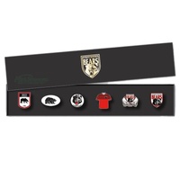 North Sydney Bears NRL Evolution Series Collection Set Team Metal Logo Pin Badge