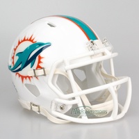 Miami Dolphins NFL Mini Speed Gridiron Helmet Football By Riddell