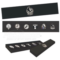 Collingwood Magpies AFL Evolution Series Collection Team Metal Logo Pin Set Badge