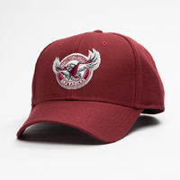 Manly Sea Eagles NRL Stadium Snapback Curved Cap Rugby League by American Needle