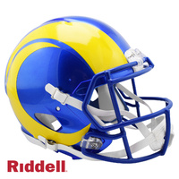 Los Angeles Rams 56 Super Bowl LVI Champions NFL Replica Speed Gridiron Full Size Helmet by Riddell