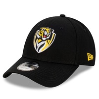 Richmond Tigers Official AFL Team Colours 9FORTY Cloth Adjustable Strap Cap By New Era