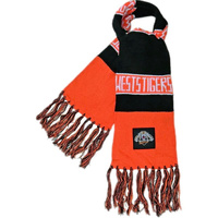 Wests Tigers NRL Rugby League Bar Scarf By Burley Sekem