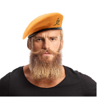 Wallabies Official Gold Beret Adjustable Hat Rugby Union