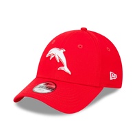 Dolphins 9FORTY Team Color Kids FlexFit Cap NRL Rugby League By New Era