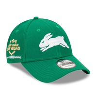 South Sydney Rabbitohs Official Las Vegas 9FORTY Cap NRL Snapback Adjustable By New Era