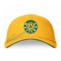 Australia Matildas Adult Roundel Cap Adjustable Soccer Football FFA Logo
