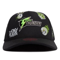 Sydney Thunder Kids Patch Pinch Panel Snapback Cap Big Bash League BBL By Mitchell & Ness