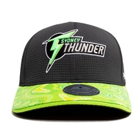Sydney Thunder Official Indigenous Adult On Field Lo Pro Snapback Cap Cricket Big Bash League BBL By Mitchell & Ness