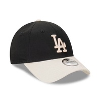 Los Angeles Dodgers Kids Black Cap 9FORTY Cloth Strap by New Era