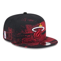 Miami Heat Tip Off 9FIFTY Team Colour Cap Snapback Adjustable NBA  by New Era