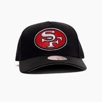 San Francisco 49ers NFL EG Pro Logo Classic Snapback Cap By Mitchell & Ness