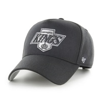 Los Angeles Kings Vintage Black MVP DT Snapback Cap by 47 Brand