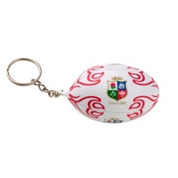 British and Irish Lions Official Squishy Ball Keyring Rugby Union by Trofe Australia