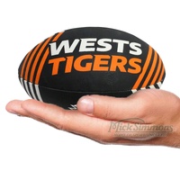 Wests Tigers Supporter Ball NRL Rugby League (11 inch) 23 cm By Steeden