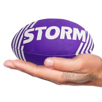 Melbourne Storm Supporter Ball NRL Rugby League (11 inch) 23 cm By Steeden