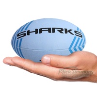 Cronulla Sharks Supporter Ball NRL Rugby League (11 inch) 23 cm By Steeden