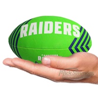 Canberra Raiders Supporter Ball NRL Rugby League (11 inch) 23 cm By Steeden