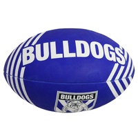 Canterbury Bulldogs Supporter Ball NRL Rugby League Size 5 (Full Size) by Steeden