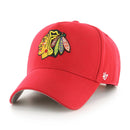 Chicago Blackhawks Red MVP Cap by 47 Brand - DT NHL Snapback by 47 Brand - new
