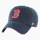 Boston Red Sox Navy CLEAN UP Cap Strap Back MLB By '47 Brand - new