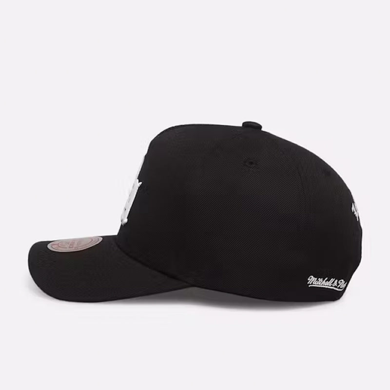 Los Angeles Lakers Gothic Letter Pro Pinch Snapback Cap by Mitchell & Ness