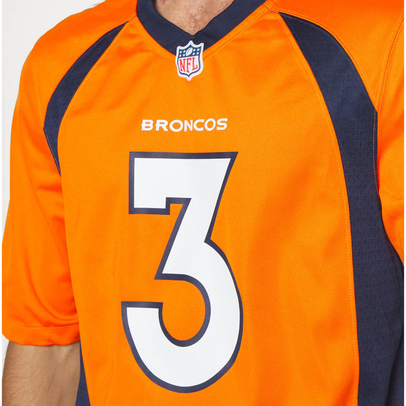 Denver Broncos Official Russell Wilson Team Game Jersey Orange NFL by Nike