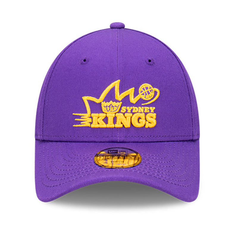 Sydney Kings Official Kids Team Colours 9FORTY Snapback Adjustable Cap By New Era - new