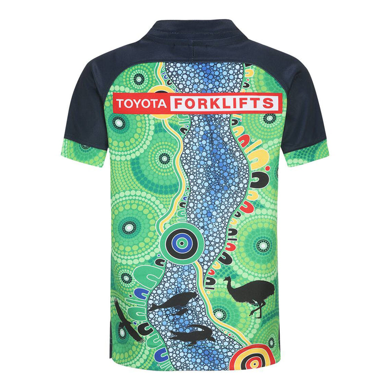 Canberra Raiders Indigenous 2024 Kids Jersey NRL Rugby League By ISC - new