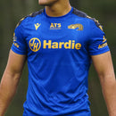 Parramatta Eels 2025 Men's Players Training T-Shirt NRL Rugby League by Macron - new