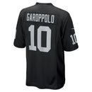 Las Vegas Raiders Official Jimmy Garoppolo Home Game Jersey Black NFL by Nike - new