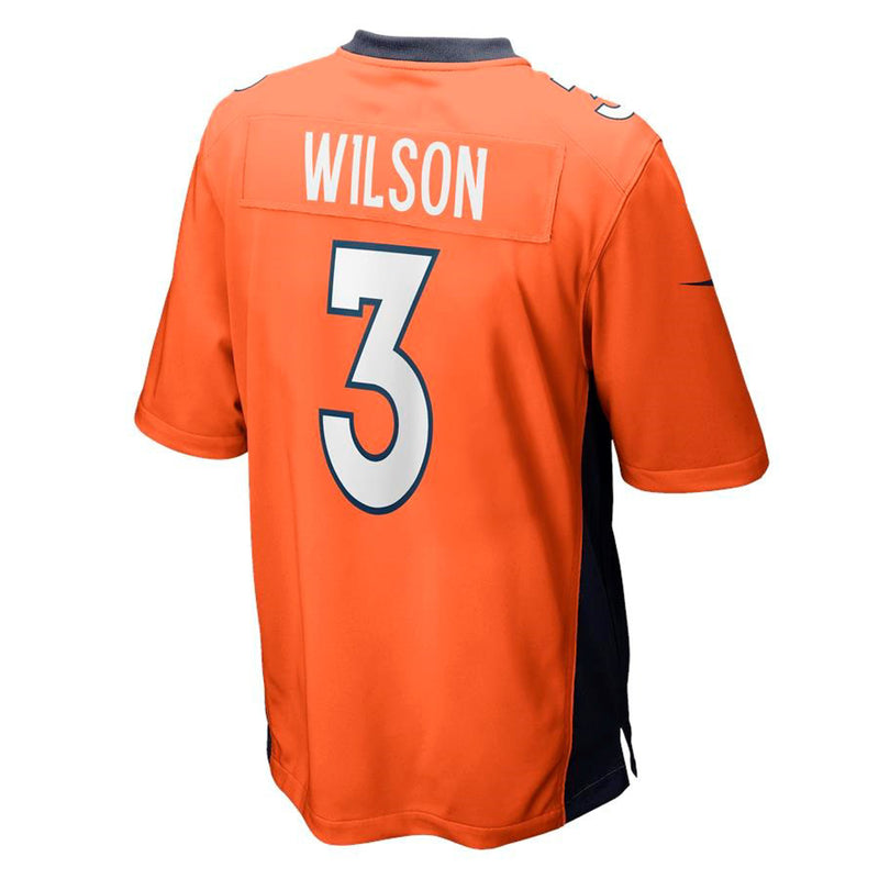 Denver Broncos Official Russell Wilson Team Game Jersey Orange NFL by Nike
