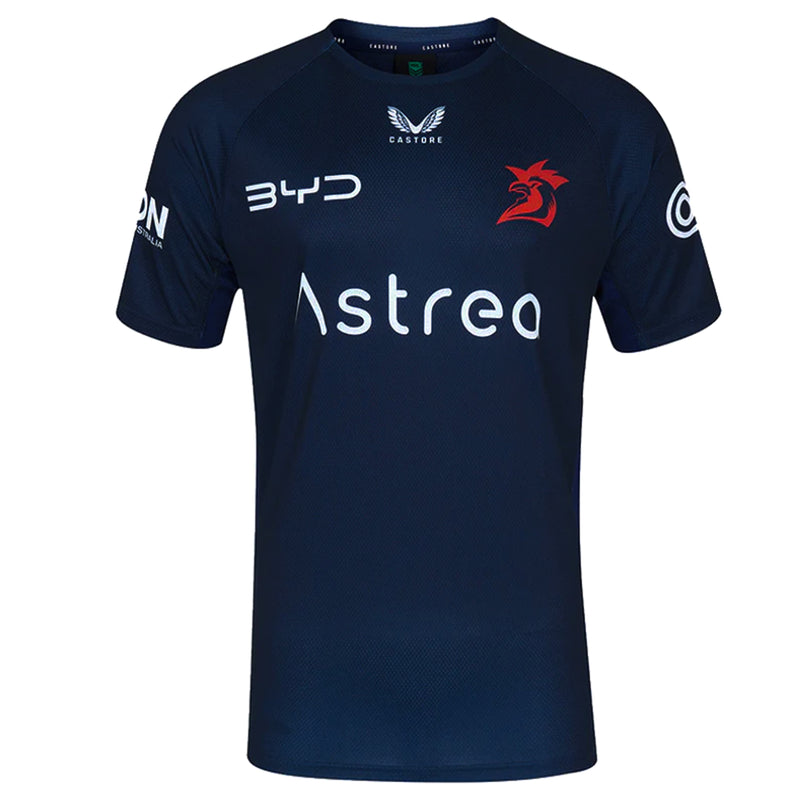 Sydney Roosters 2025 Men's Training T-Shirt NRL Rugby League by Castore - new