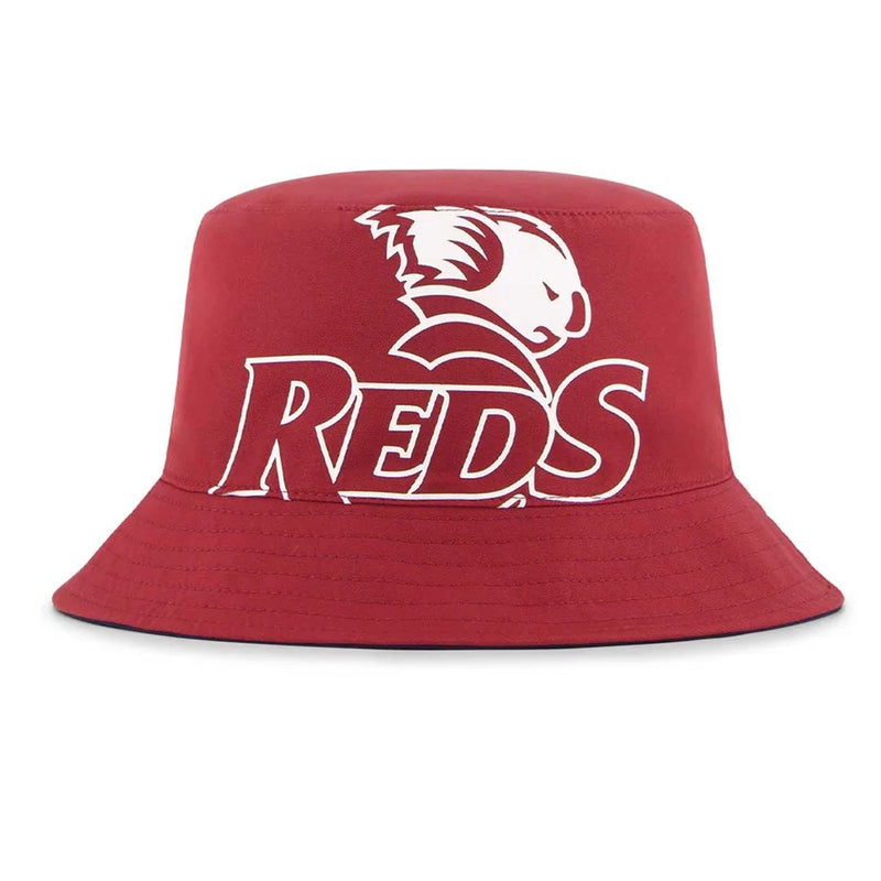 Queensland Reds Reversible Bucket Hat Rugby Union by Canterbury - new
