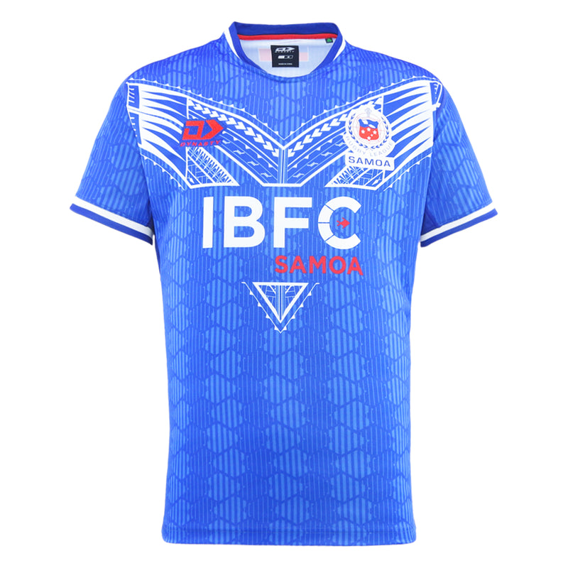 Toa Samoa RL 2024-25 Mens Replica Home Jersey Rugby League by Dynasty - new