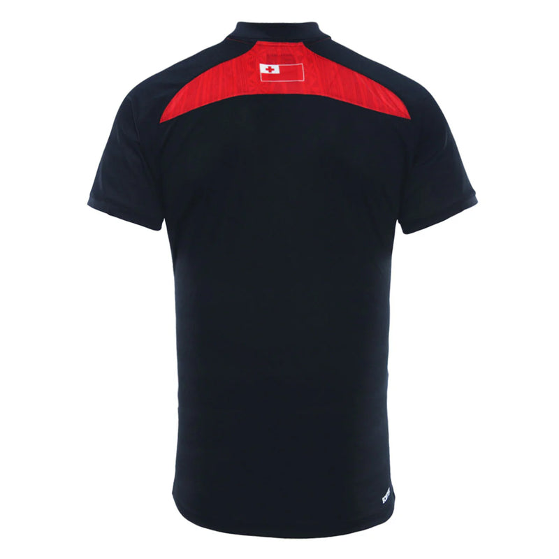 Tonga RL 2025/26 Men's Media Polo Rugby League by Dynasty