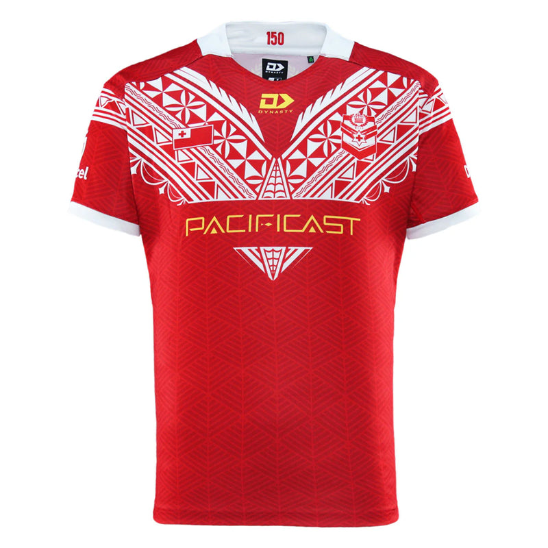 Tonga RL 2025/26 Mens Replica Home Jersey Rugby League by Dynasty
