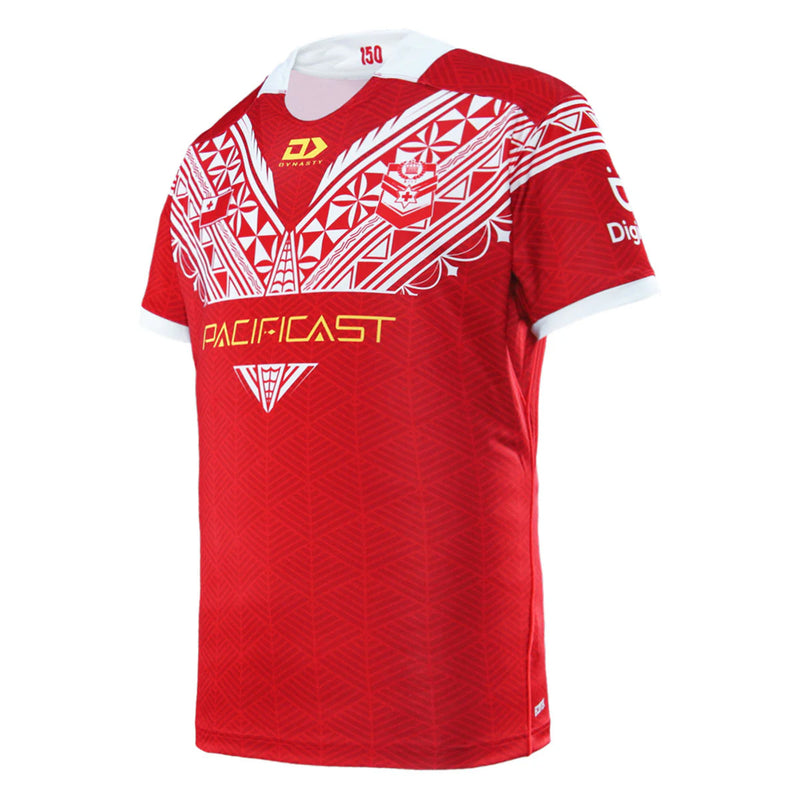 Tonga RL 2025/26 Mens Replica Home Jersey Rugby League by Dynasty
