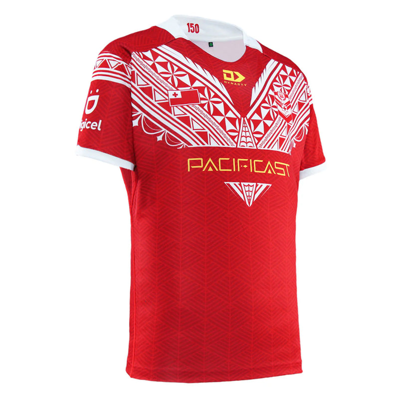 Tonga RL 2025/26 Mens Replica Home Jersey Rugby League by Dynasty