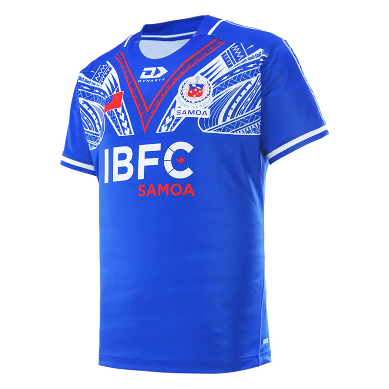 Toa Samoa RL 2025-26 Mens Replica Home Jersey Rugby League by Dynasty