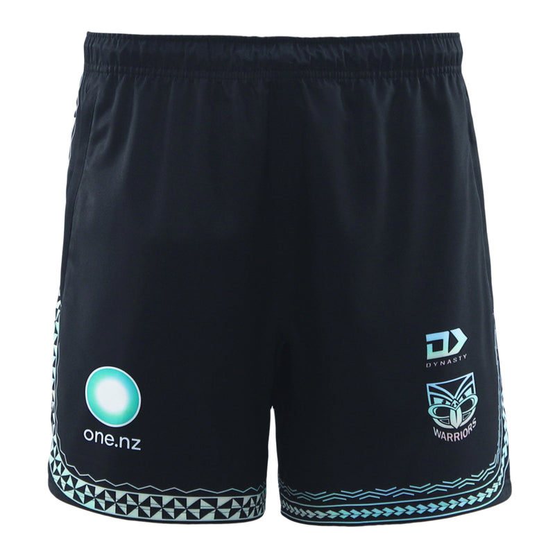 New Zealand Warriors 2025 Men's Pasifika Gym Shorts NRL Rugby League by Dynasty - new