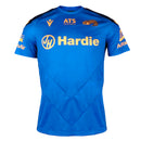 Parramatta Eels 2025 Men's Players Training T-Shirt NRL Rugby League by Macron - new