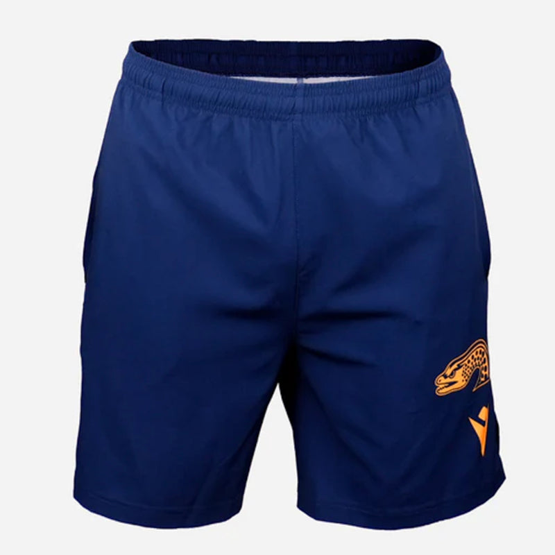 Parramatta Eels 2025 Men's Players Training Bermuda Shorts NRL Rugby League by Macron - new
