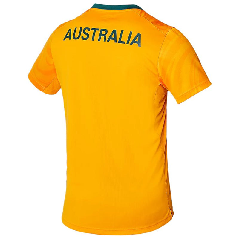 Wallabies Men's Match Day Training Tee T-Shirt Rugby Union By Asics - new